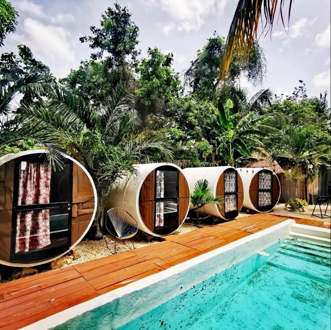 Kulu Tubohostel Bacalar Luaran gambar